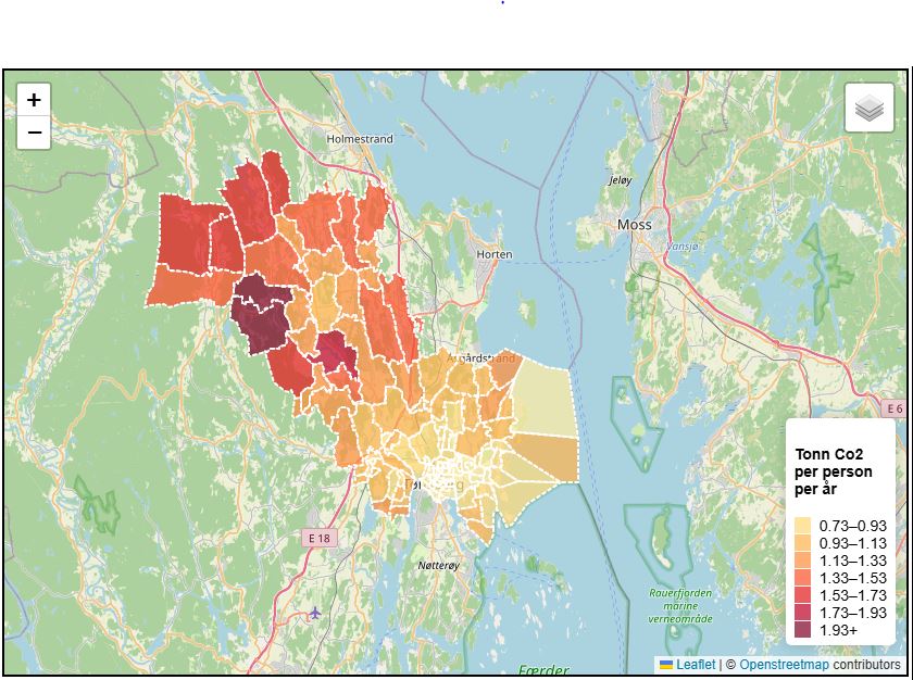 Illustrasjon av ByDynamikk arealplananalyse